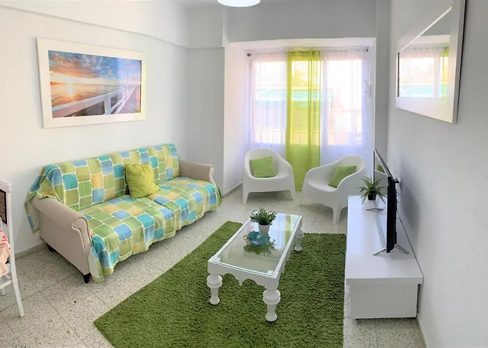 公寓 Bright And Modern 3 Bedroom With Balcony E3ev 阿利坎特